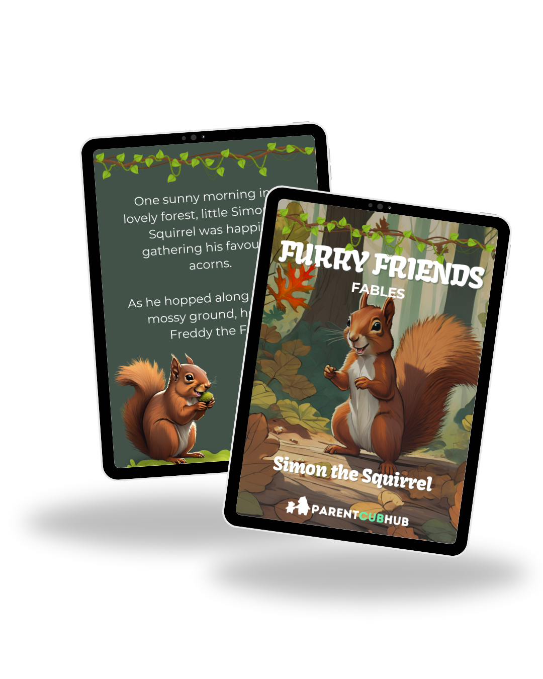 Furry Friends - Simon Squirrel’s Special Lesson – Digital Storybook + Audio