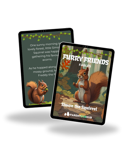 Furry Friends - Simon Squirrel’s Special Lesson – Digital Storybook + Audio