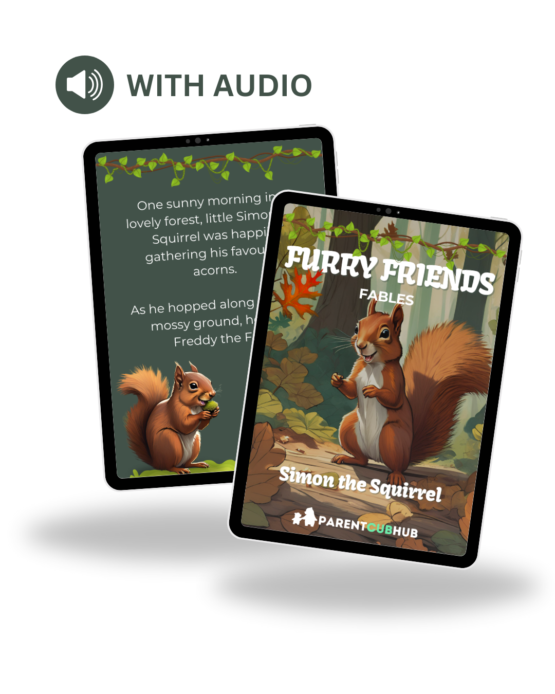 Furry Friends - Simon Squirrel’s Special Lesson – Digital Storybook + Audio