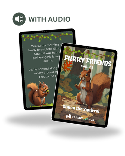 Furry Friends - Simon Squirrel’s Special Lesson – Digital Storybook + Audio