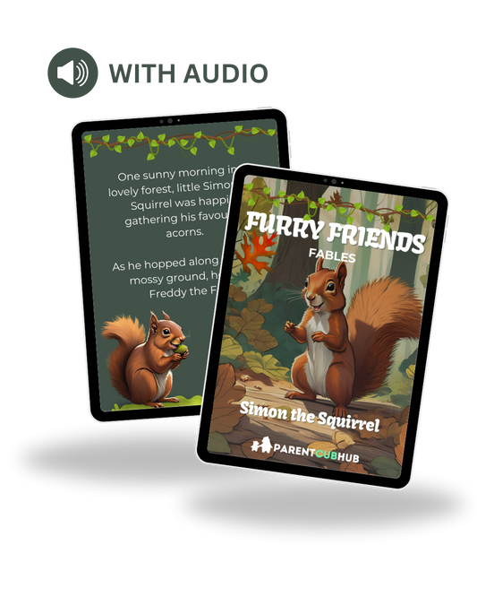 Furry Friends - Simon Squirrel’s Special Lesson – Digital Storybook + Audio